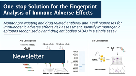 brochure featuring valuable insights on therapeutic protein drugs and immunogenicity analysis